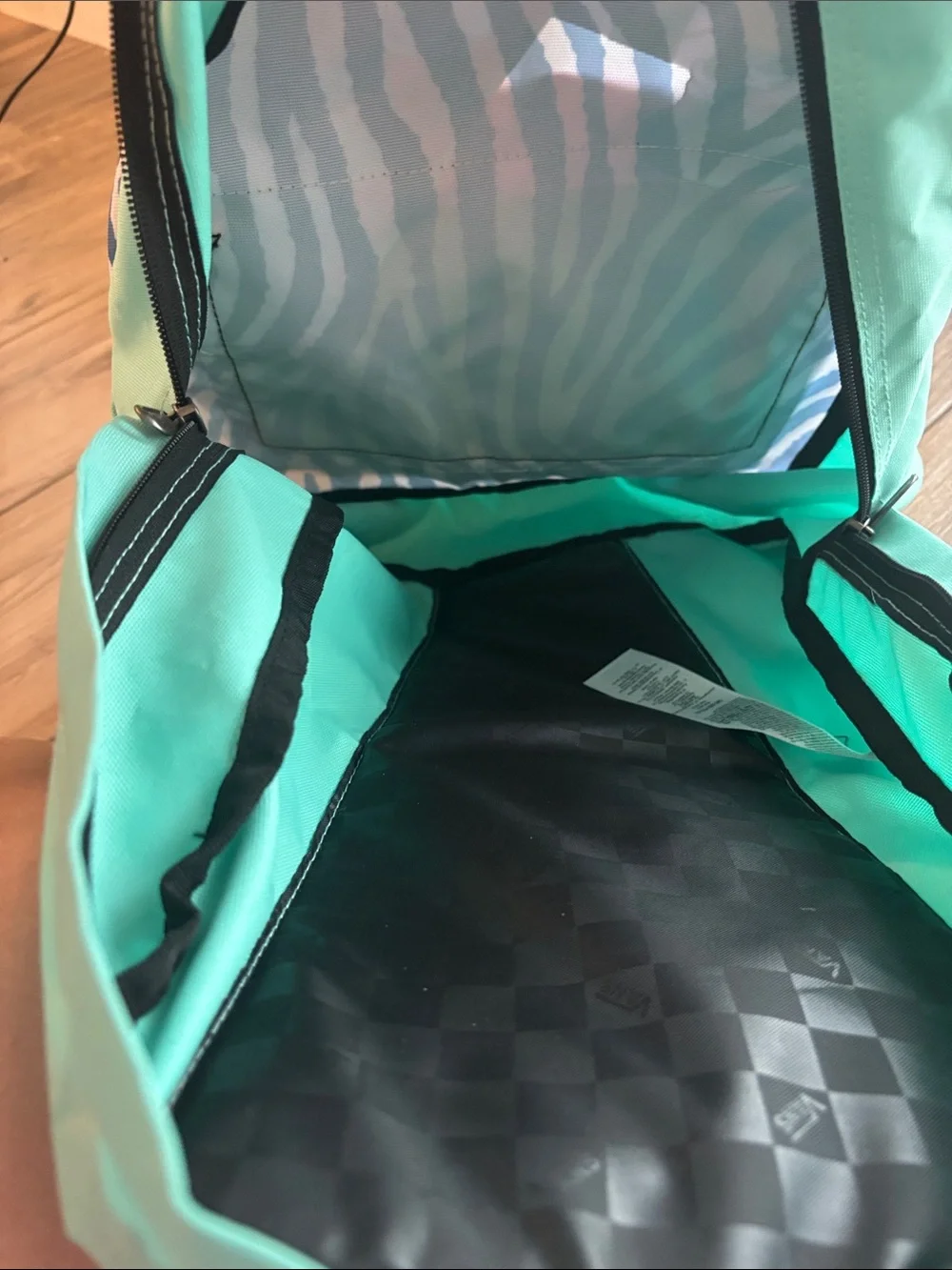 Kids Vans Mint, Pink & Yellow Mickey Backpack